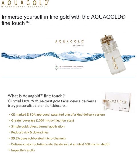 Aquagold Fine Touch - Microneedling - Eleven Wellness + IV